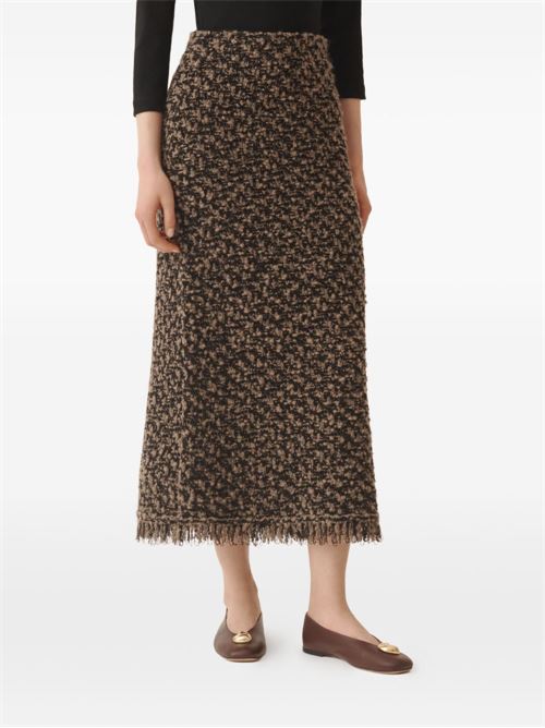 Gonna donna in tweed e paillettes Fabiana Filippi | GND225F809L6290000VR2